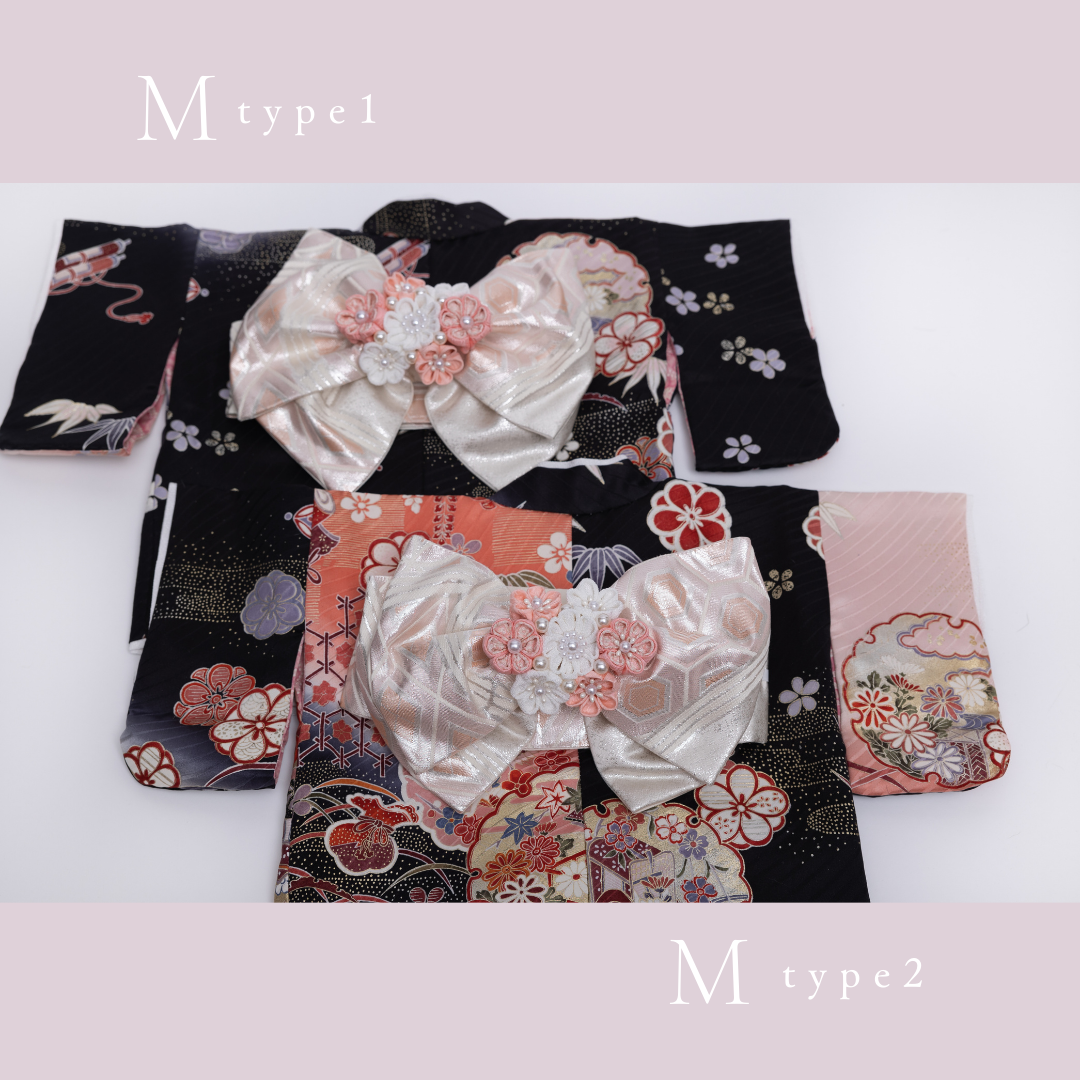 リバーシブル着物セット