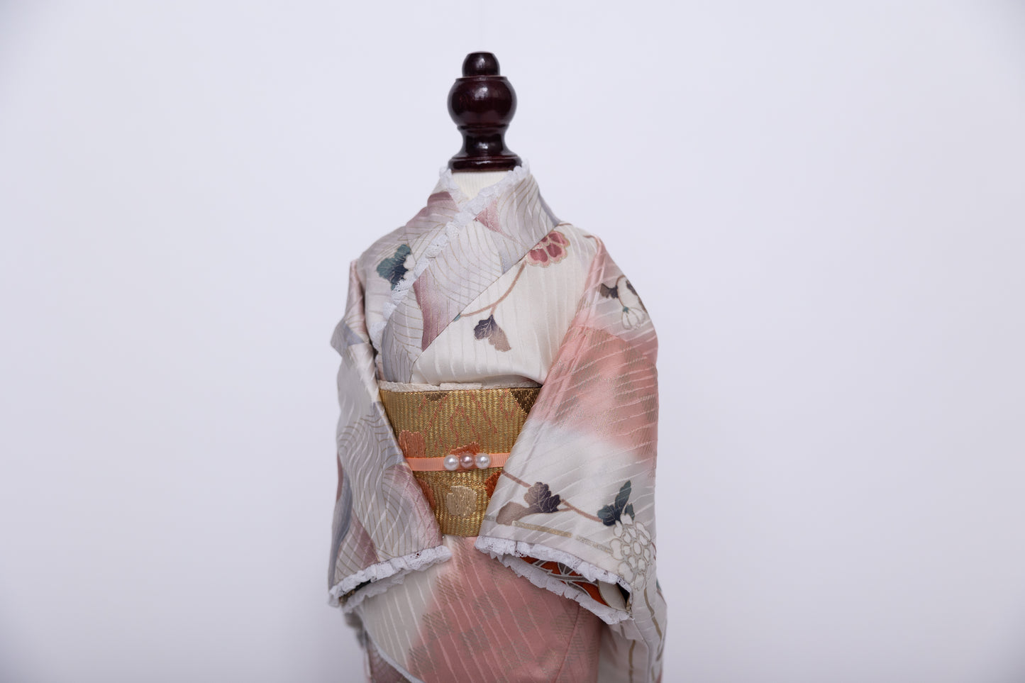 リバーシブル2wayお引きずり着物セット