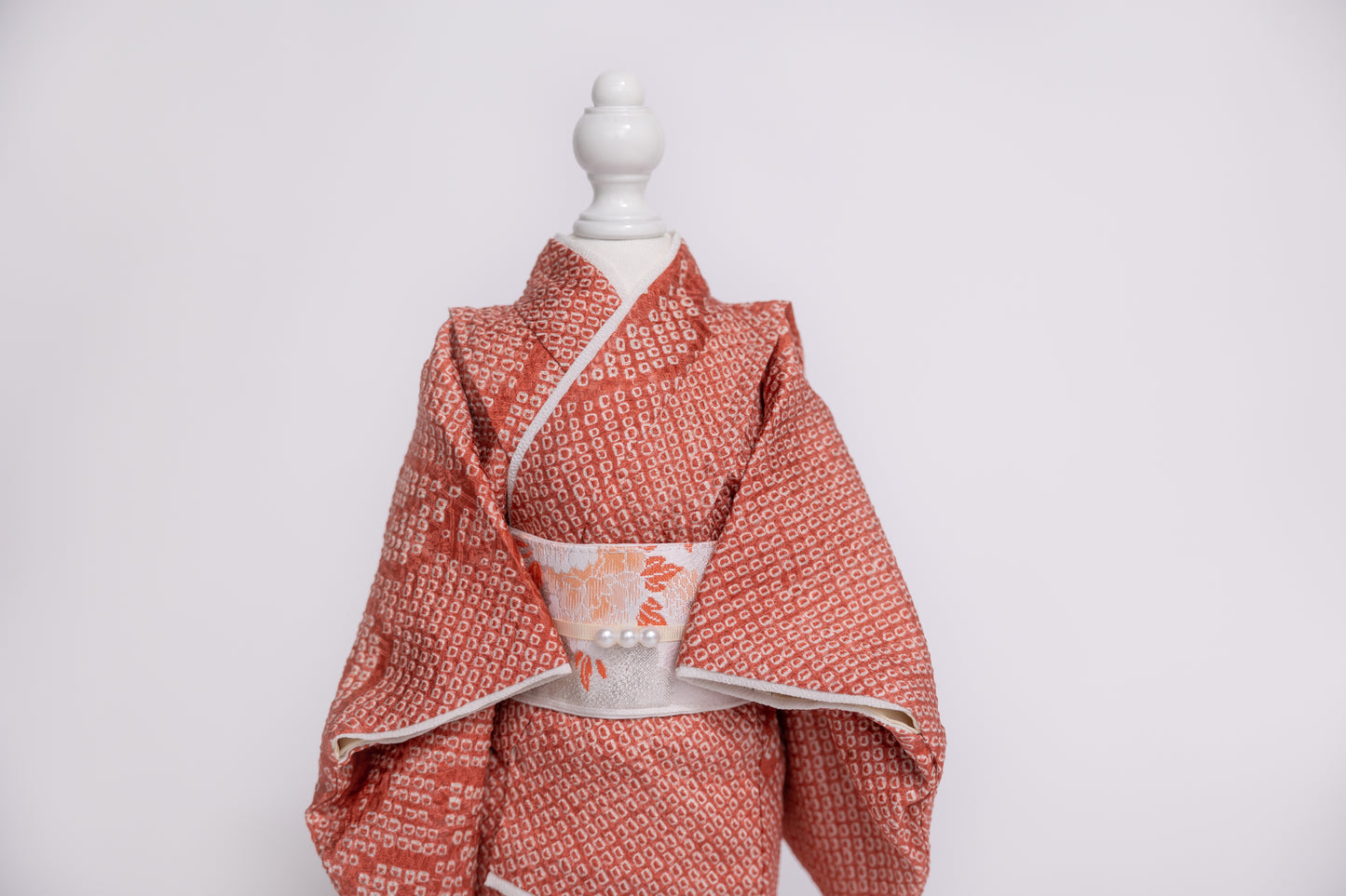 リバーシブル着物・羽織・えり飾りセット