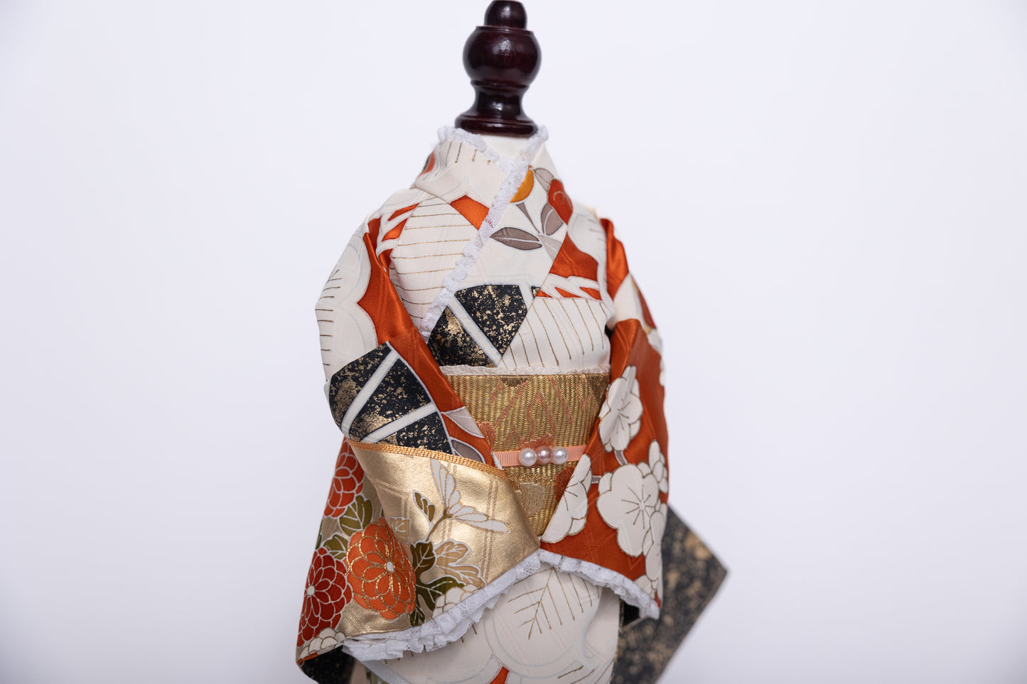 リバーシブル2wayお引きずり着物セット