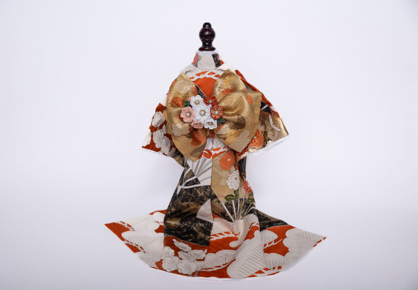 リバーシブル2wayお引きずり着物セット