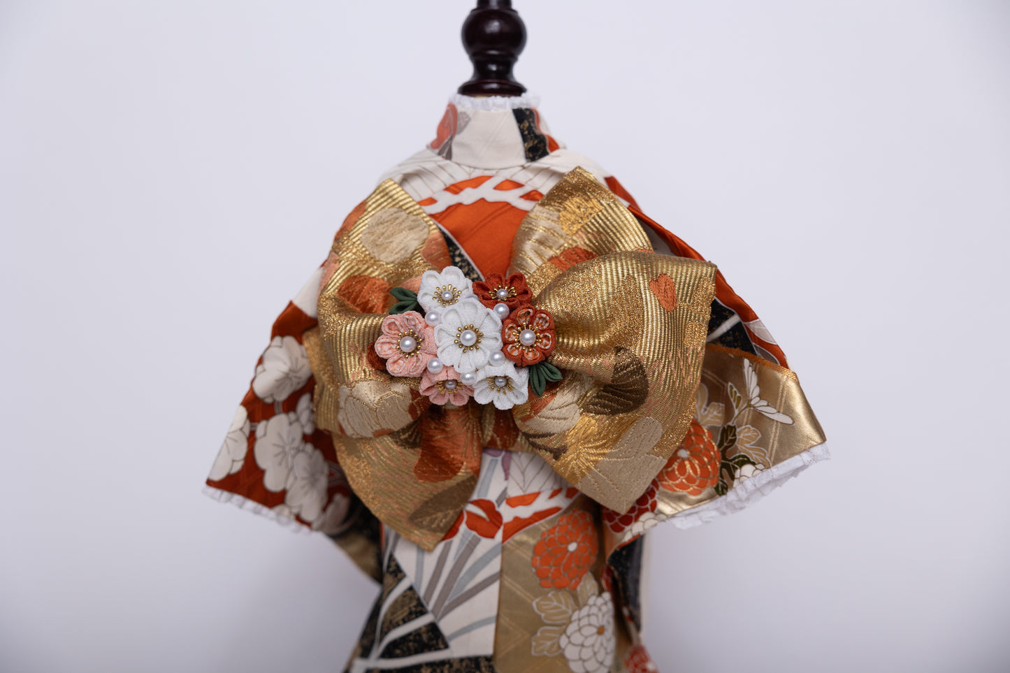 リバーシブル2wayお引きずり着物セット