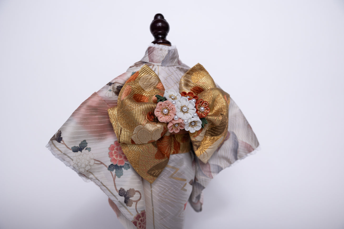 リバーシブル2wayお引きずり着物セット