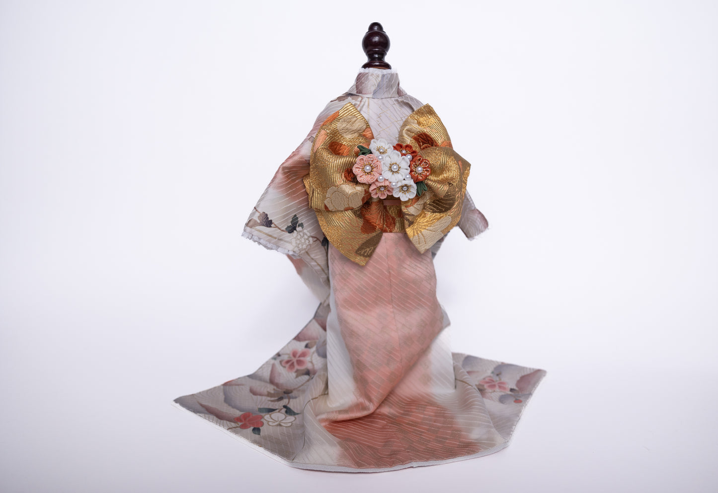 リバーシブル2wayお引きずり着物セット