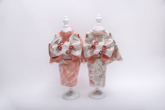 リバーシブル着物セット